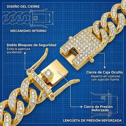 Collar Cubano de Lujo para Mascotas