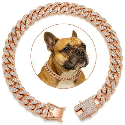 Collar Cubano de Lujo para Mascotas